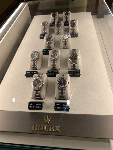 heathrow rolex prices